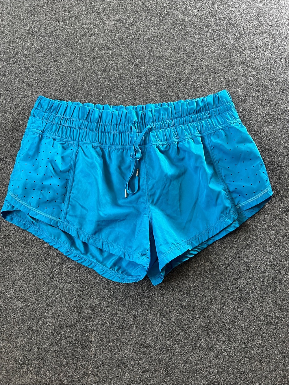 Zella Bright Blue Running Shorts Small Athletic Workout Activewear Breathable